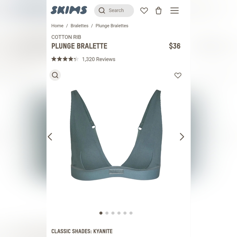 SKIMS Cotton Jersey Tshirt - BoyShorts - Bralette